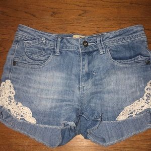 jean shorts
